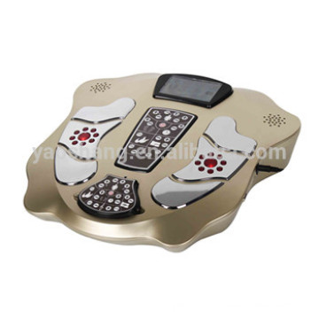 Electronic acupuncture low-freqency pulse infrared foot massage machine